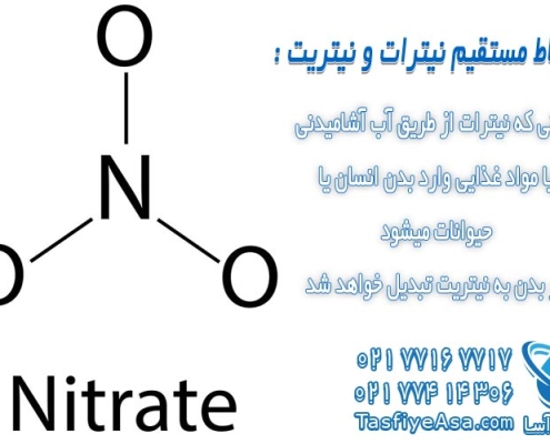 ارتباط مستقیم نیترات و نیتریت
