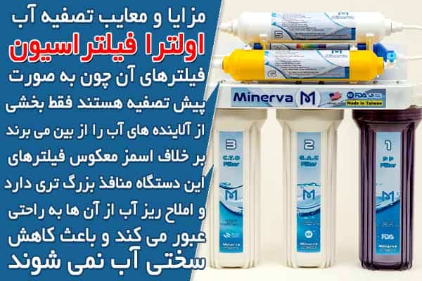 مزایا و معایب تصفیه آب اولترا فیلتراسیون