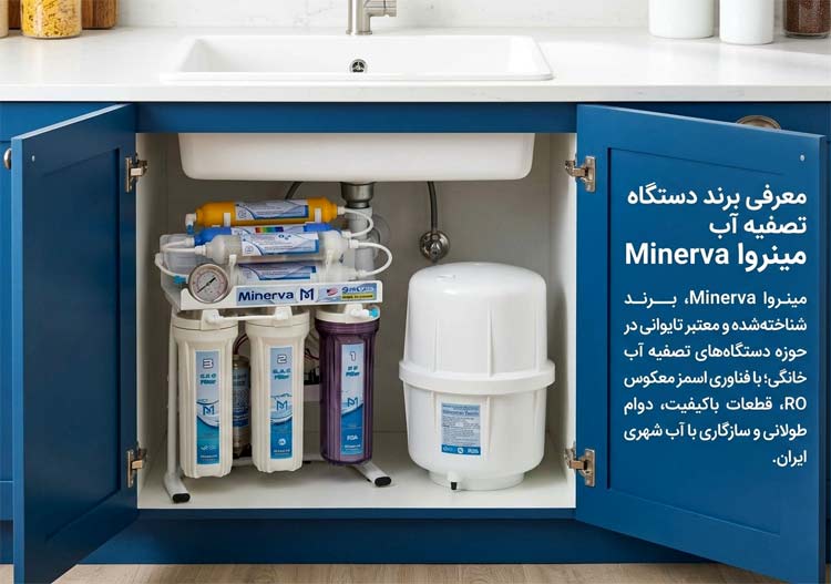 معرفی کامل برند دستگاه تصفیه آب مینروا Minerva